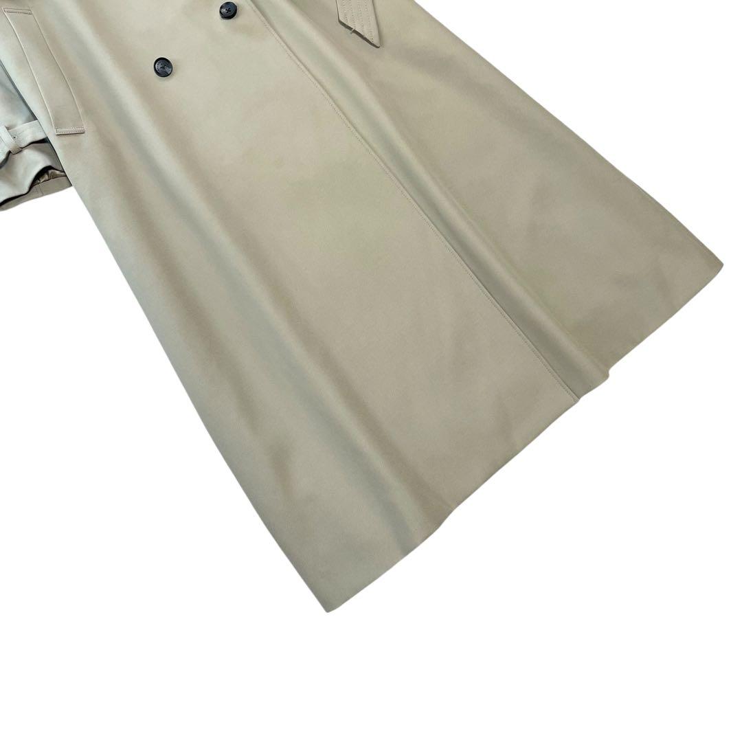 24SS✨新品タグ付✨anuans ウールギャバジントレンチコート M