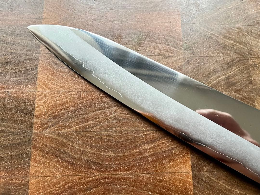 黒鳥鍛造　銀三　磨き　牛刀　210mm 包丁　洋包丁　ステンレス　土佐打刃物
