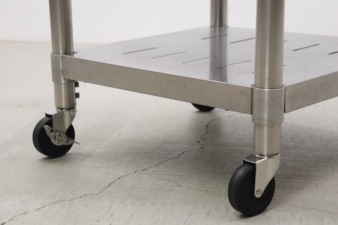 ステンレス サイドテーブル コンソール 花台 展示台 作業台 店舗什器 業務用