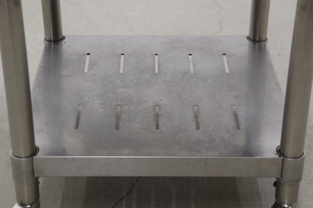 ステンレス サイドテーブル コンソール 花台 展示台 作業台 店舗什器 業務用