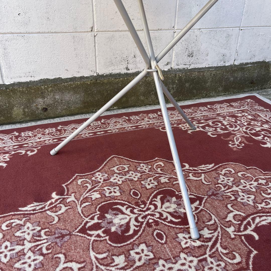 木製天板×スチール脚◾️折りたたみテーブル 丸テーブル コーヒーテーブル