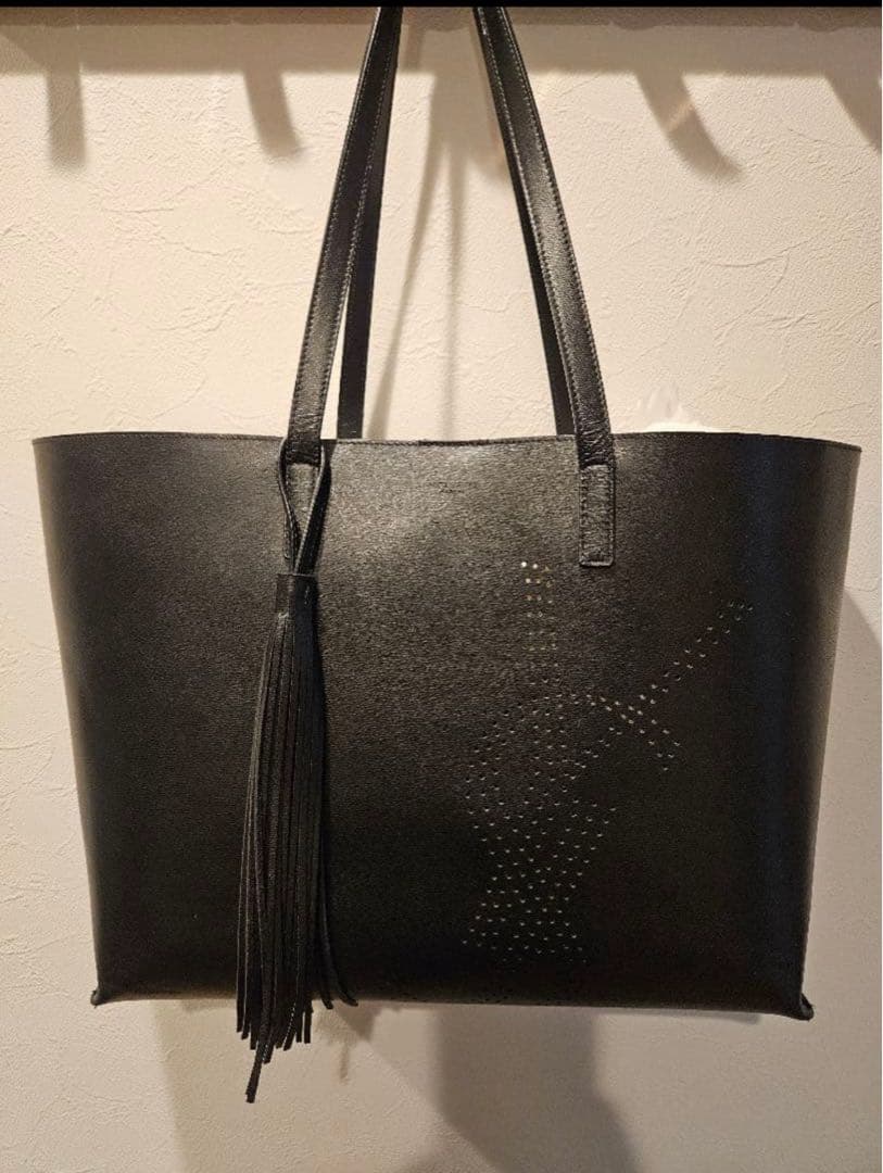 値下げサンローラン トートバッグ パンチングユニセックス