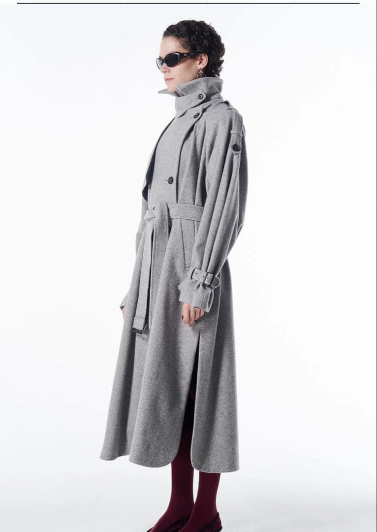 ジョゼムーン wool comfortable トレンチコート フリーサイズ