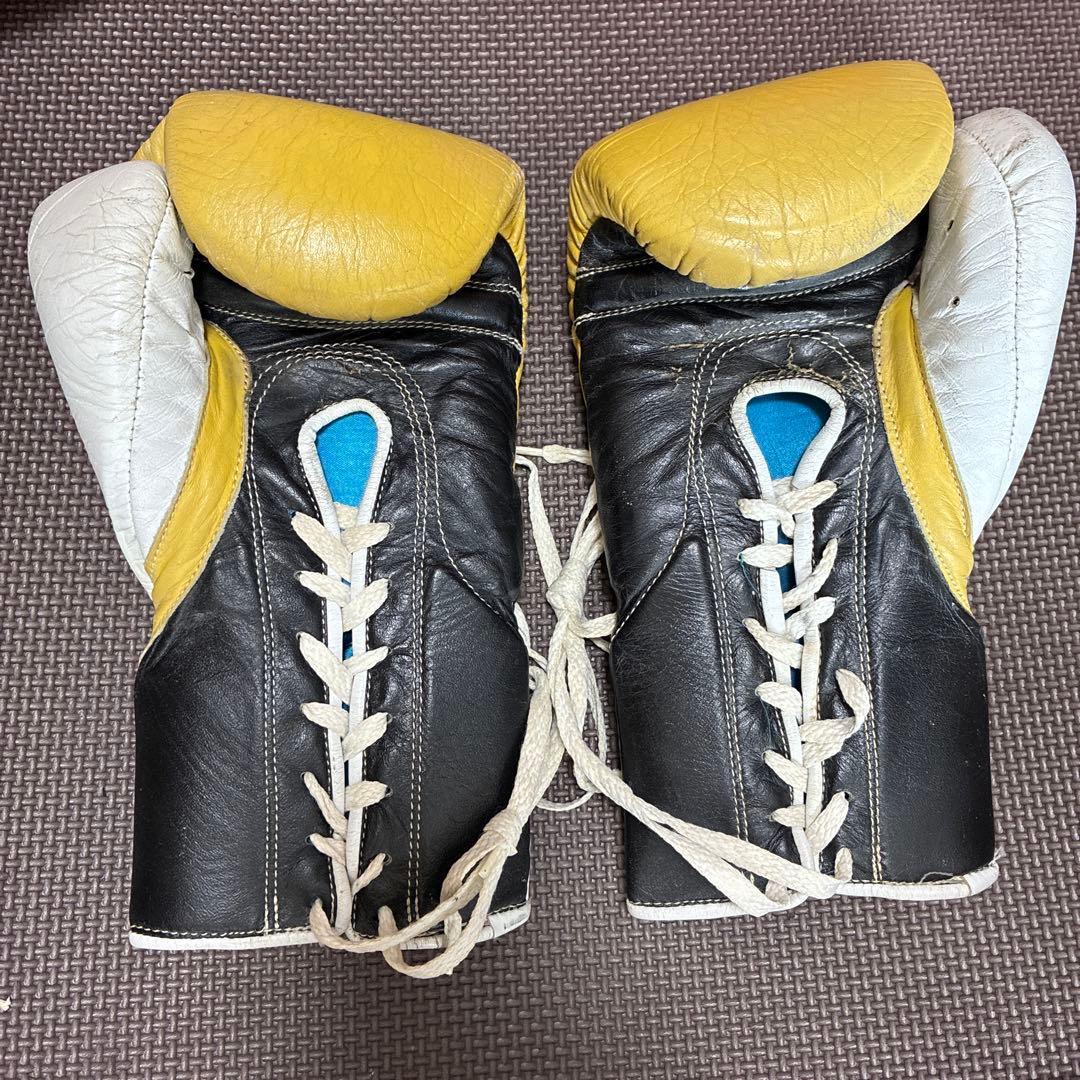 GRANT ボクシンググローブ イエロー 8オンス