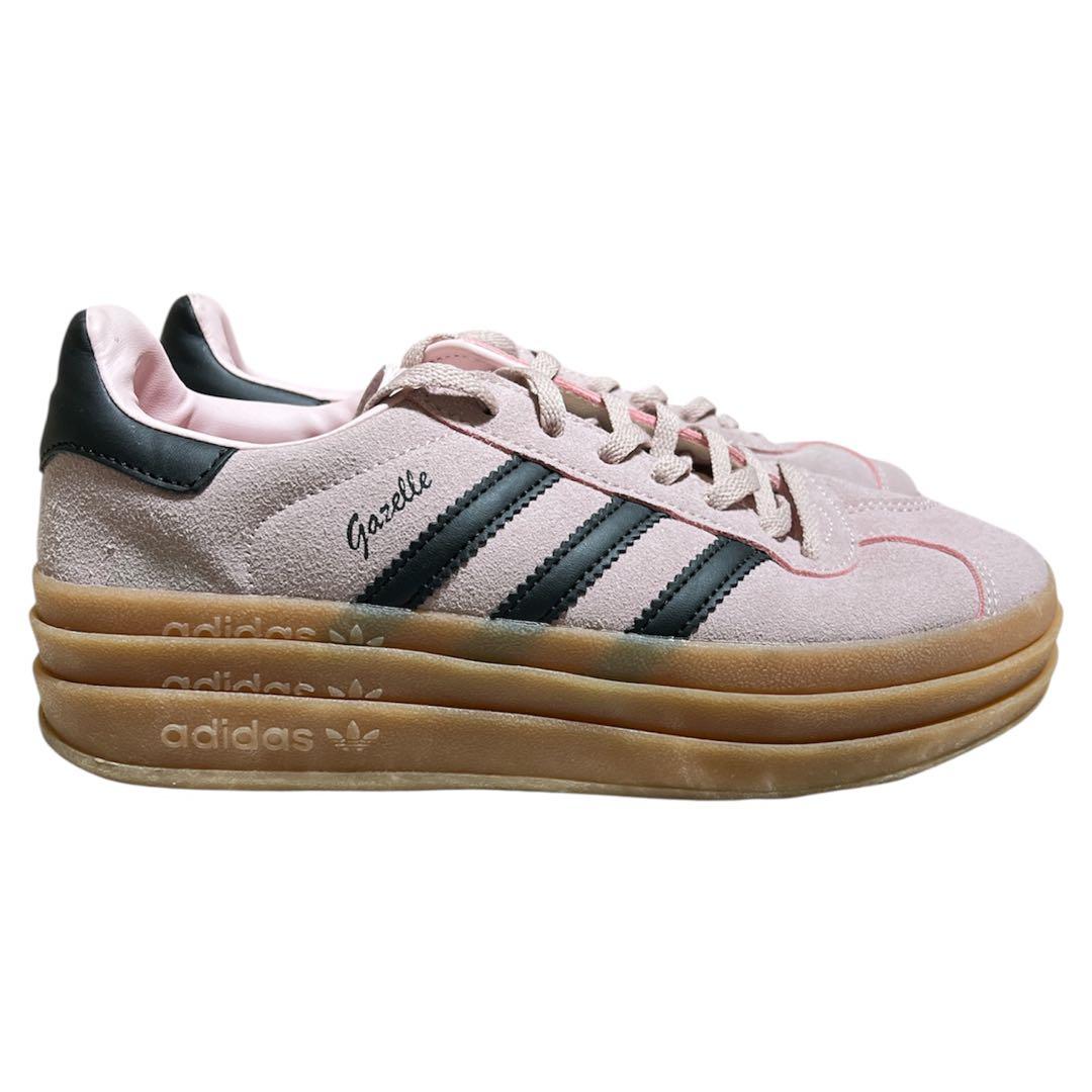 adidas アディダス Gazelle ガゼル 厚底スニーカー 23.5cm