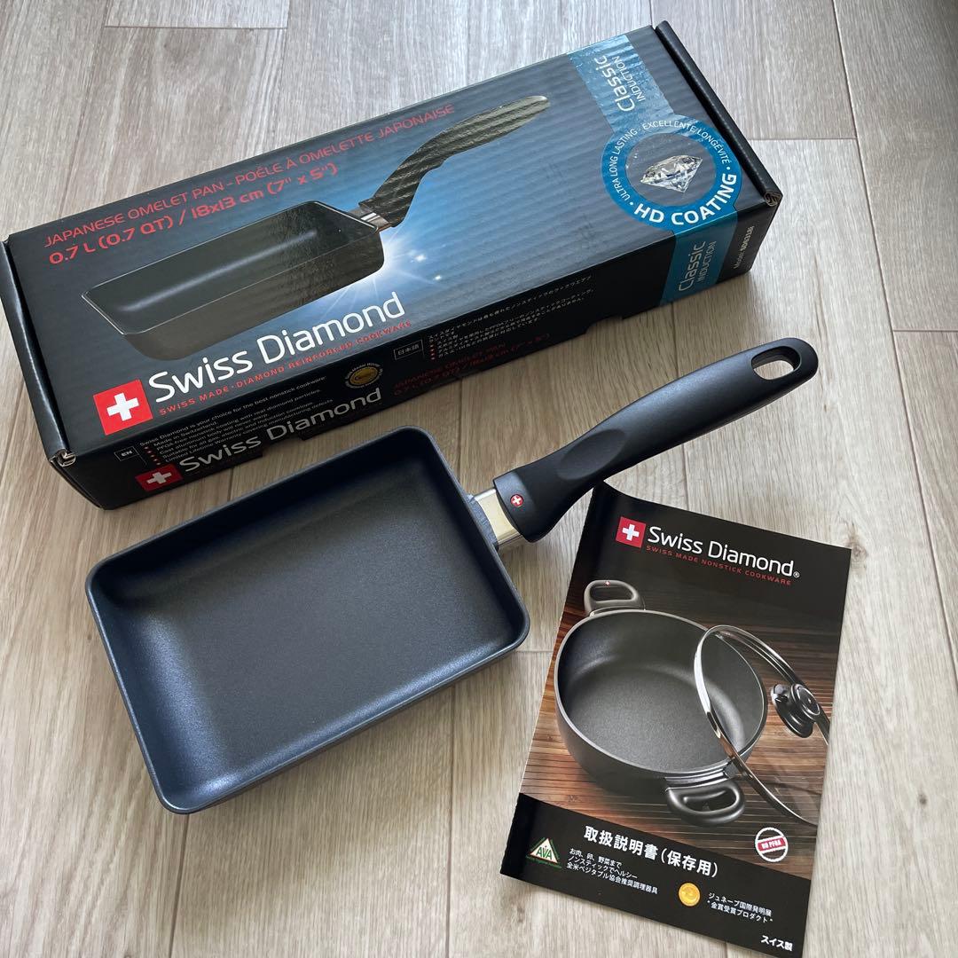 Swiss Diamond スイスダイヤモンド　玉子焼き エッグパン　レア！