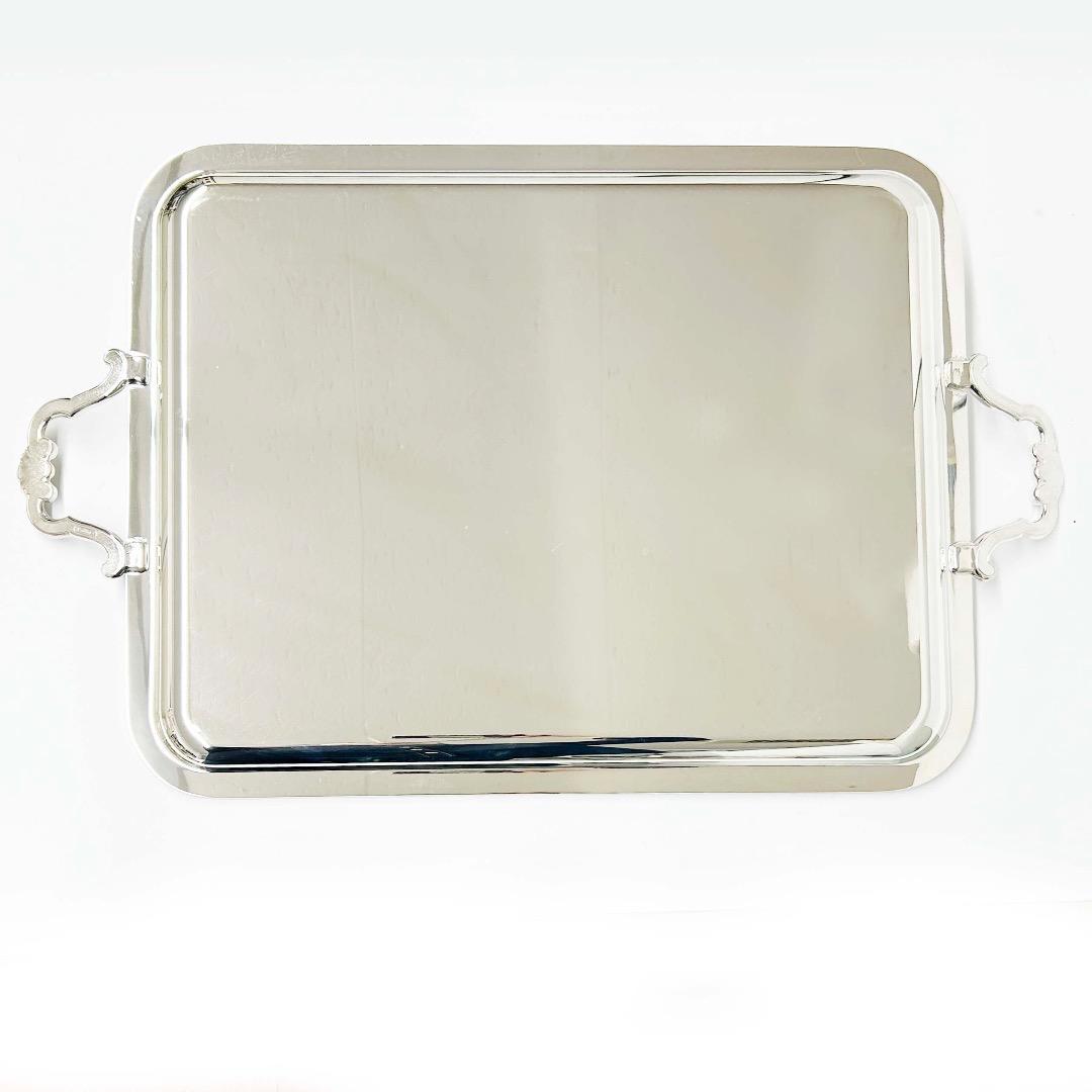 Christofle マルリースクエア型シルバーコーティングトレー【新品未使用】