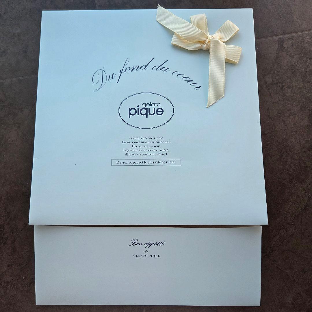 ジェラートピケ シュタイフ パウダージャガードワンピース ルームウェア ホワイト