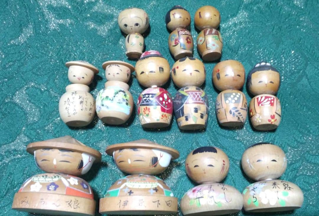 こけし 29体 まとめ売り 昭和レトロ