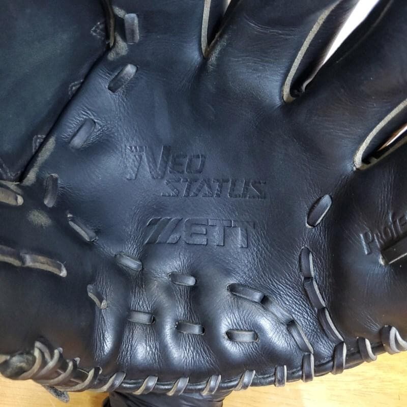 ZETT ゼット ネオステイタス シリコンラベル 投手用 軟式グローブ