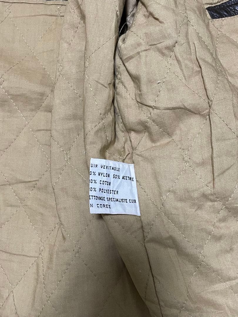 お*着様 levi's レザージャケット　レザー　トラッカー　80s 90s ヴ