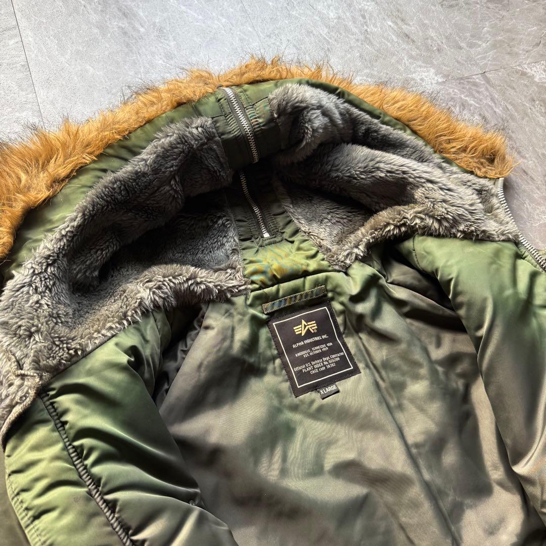ALPHA N-2B MA1フライトジャケット 短丈