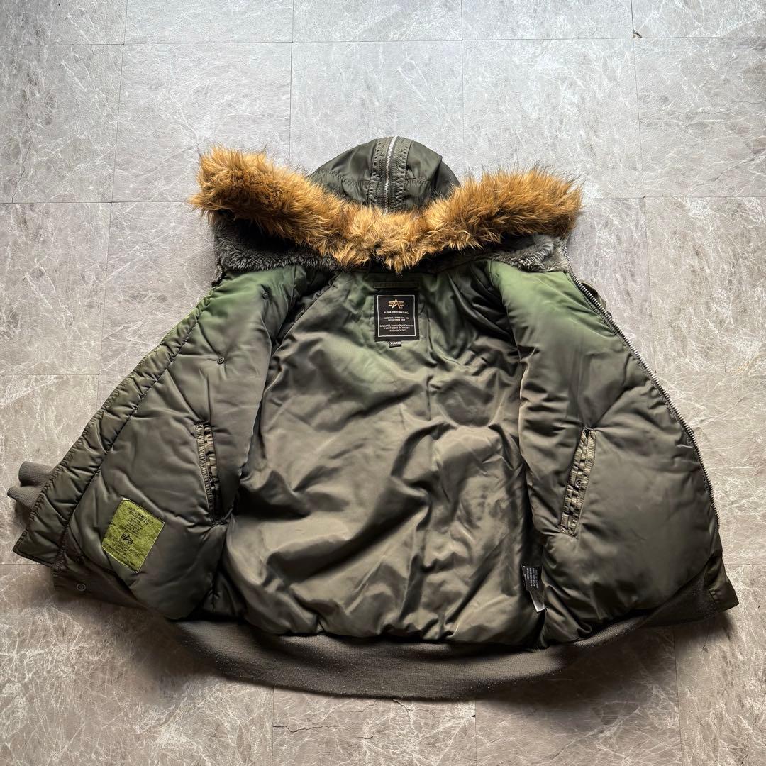 ALPHA N-2B MA1フライトジャケット 短丈