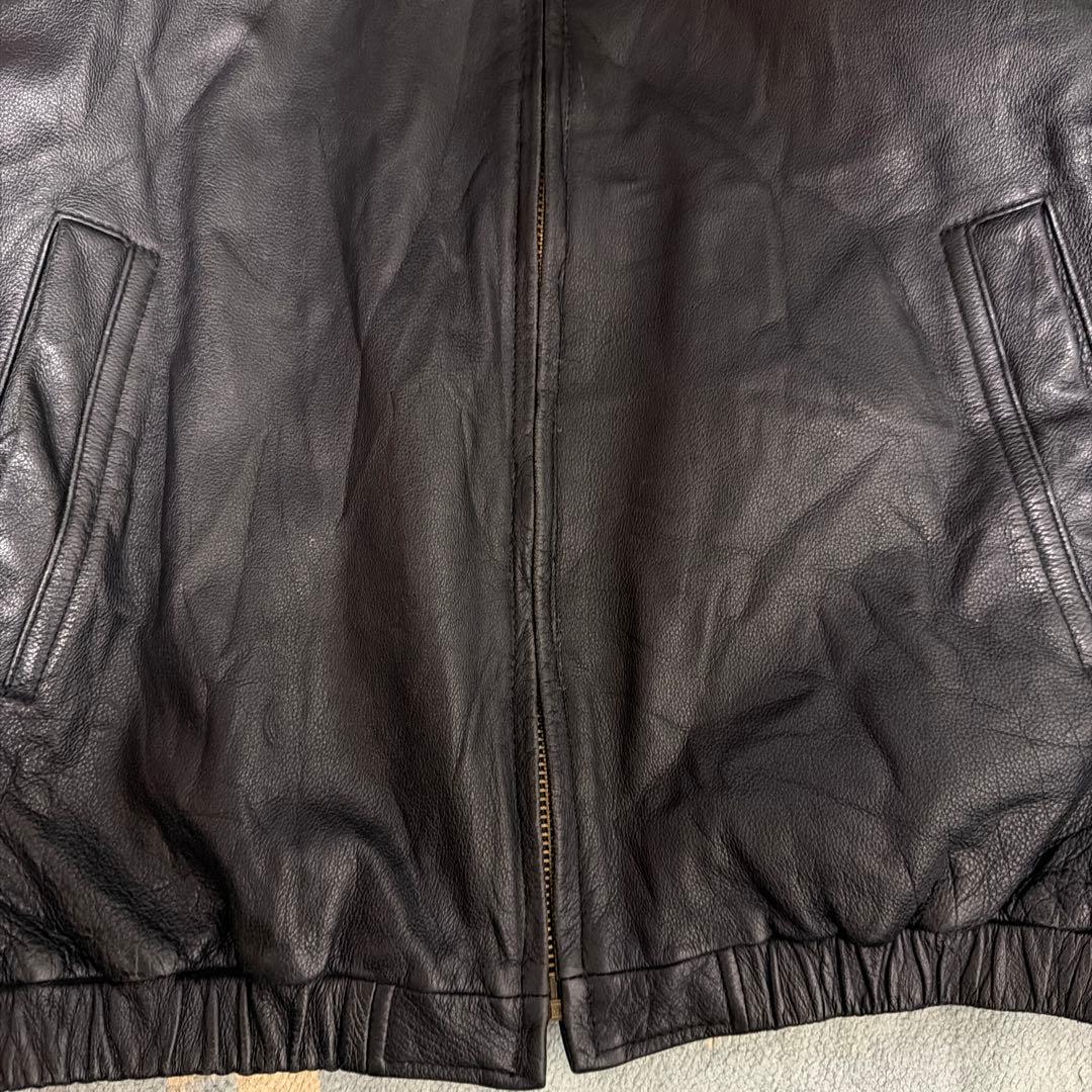 St. John's Bay スイングトップ　レザージャケット 90s