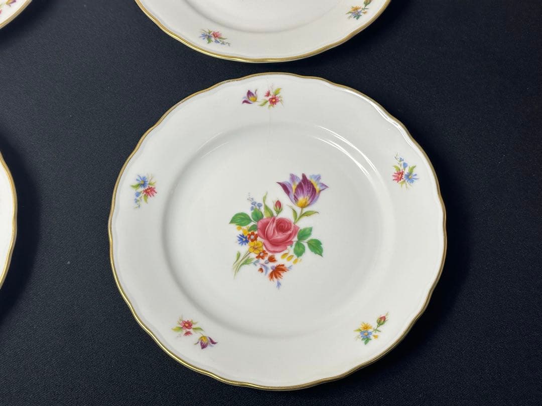 Bavaria ババリア　花柄の皿 6枚セット