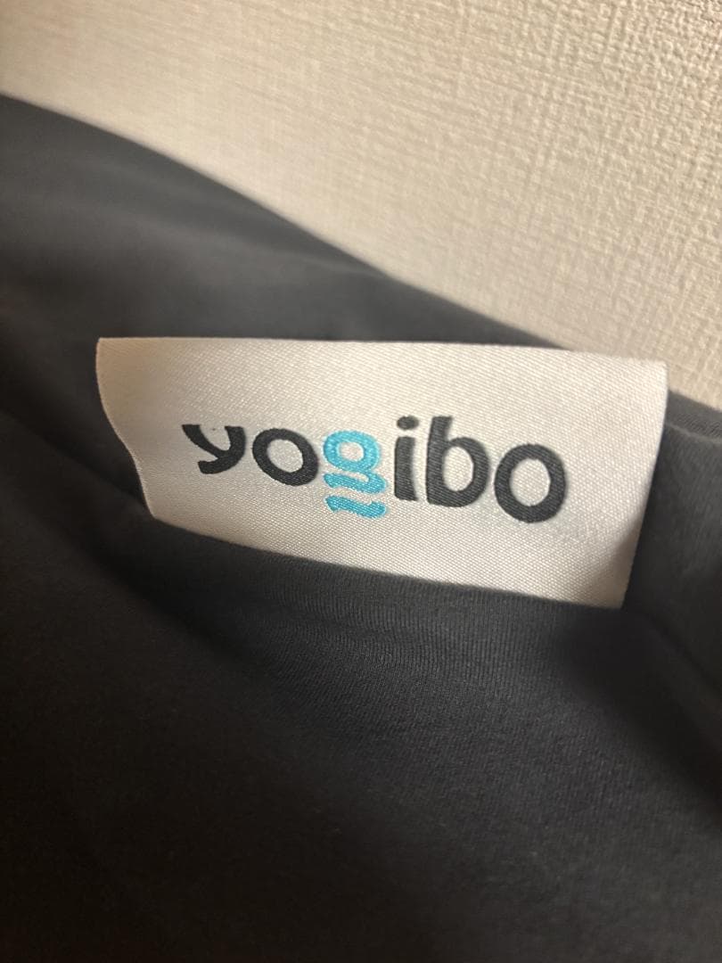 yogibo ビーズソファ グレー　ほぼ未使用