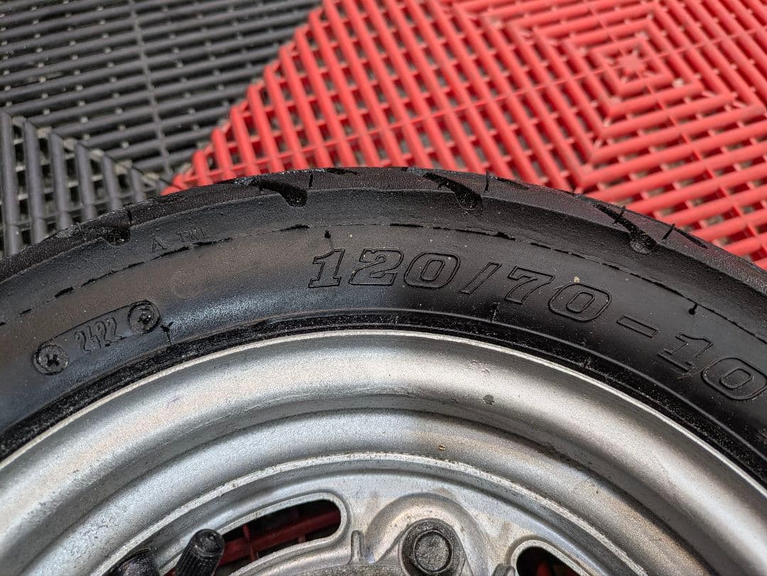 ☆最終値下げ☆フュージョン　鉄チンホイール　扁平タイヤセット