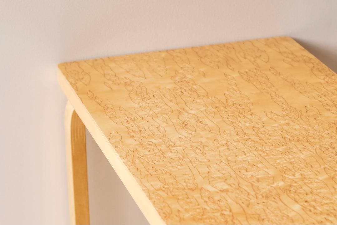 【限定】Artek l ベンチ(サイドテーブル)l 153B l カーリーバーチ