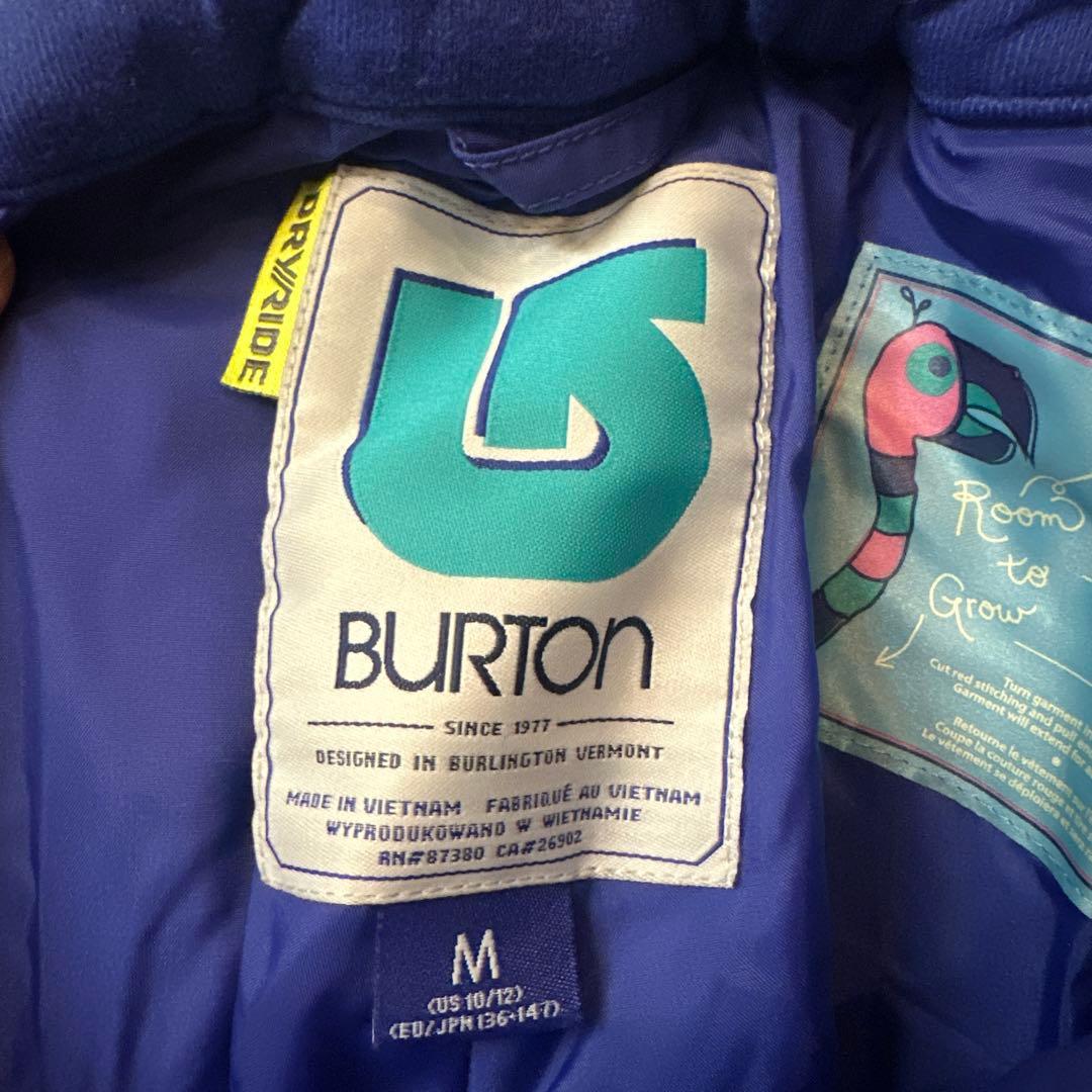 BURTON (ジュニア)子供用スキーウェア・スノーボードウェア M