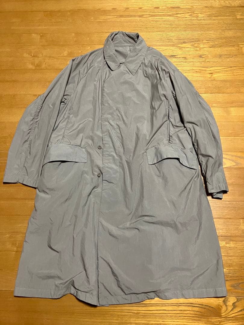 teatora device coat packable シルバー&ゴールド別注