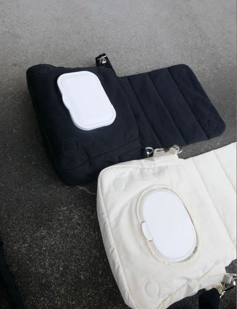 calin multi parents pouch -BLK- オムツポーチ