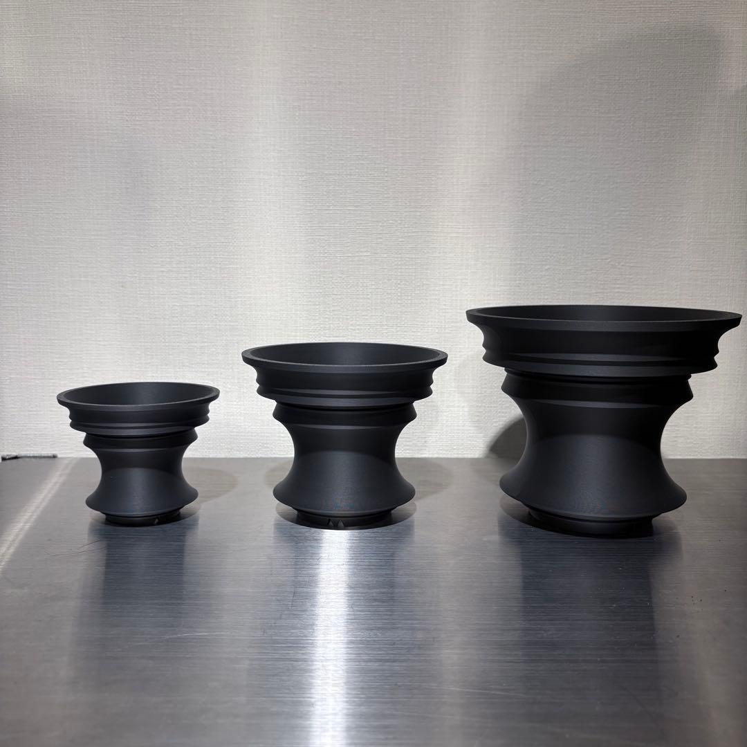 【新作】 TOWER 11 Matte Black+ 4,5,6号 作家鉢