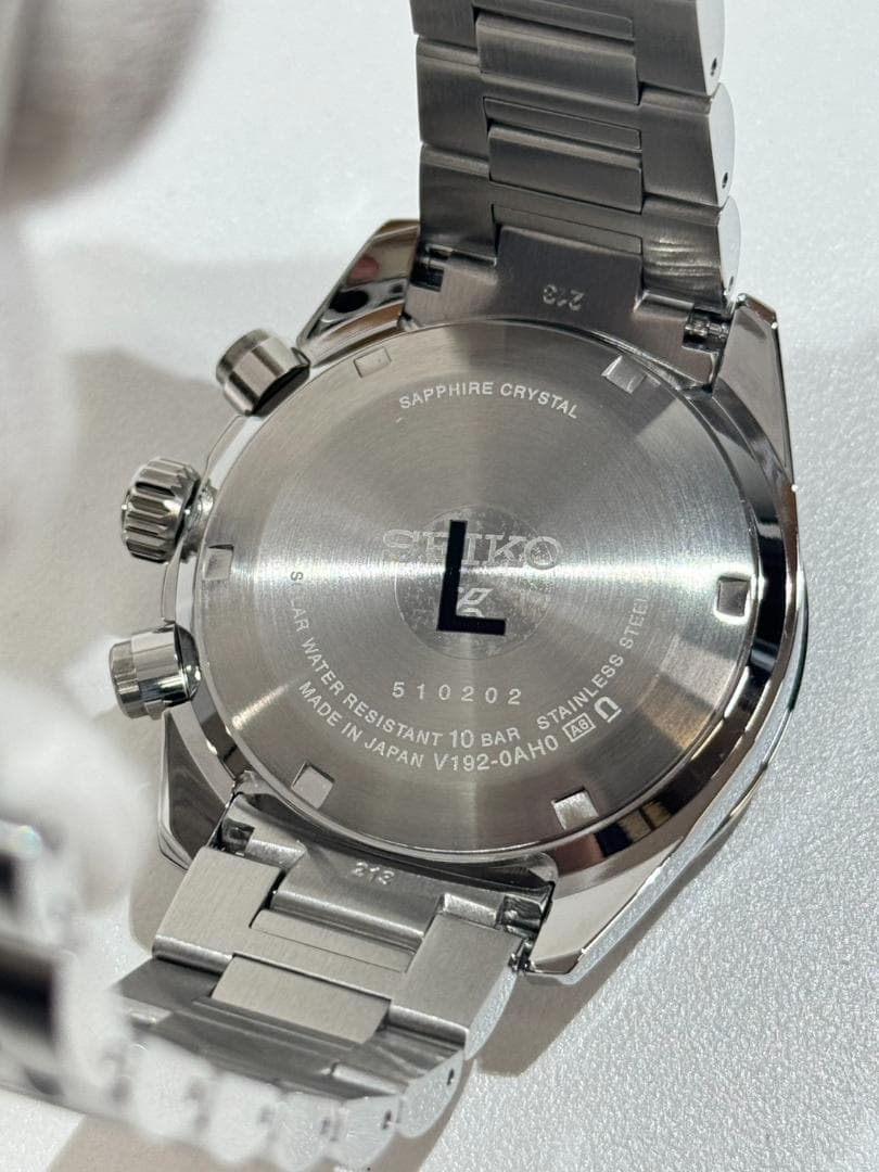 【未使用品】SEIKO プロスペックス クロノグラフ V192-0AH0