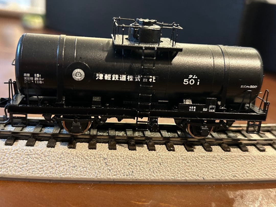 【希少】モデルワム ？　12㎜　津軽鉄道タム501 タンク車