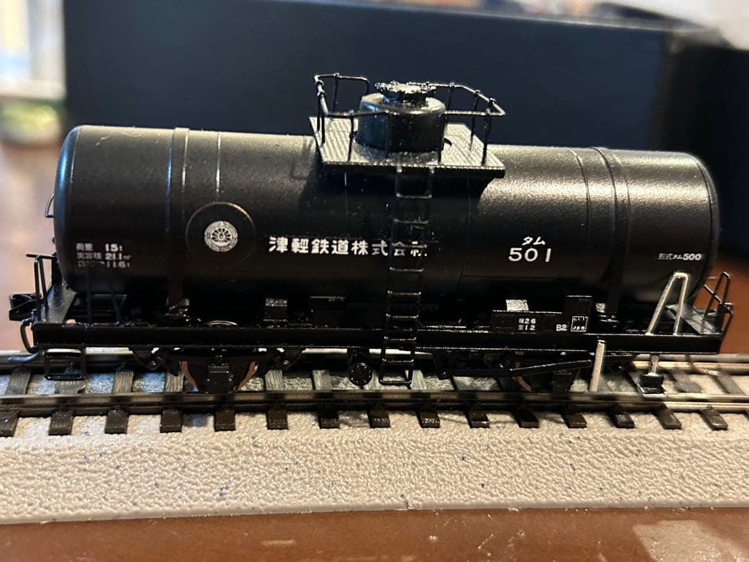 【希少】モデルワム ？　12㎜　津軽鉄道タム501 タンク車