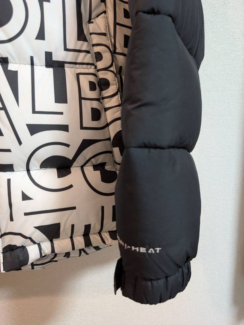 Columbia ジャケット コート ロゴプリント 白黒 コロンビア