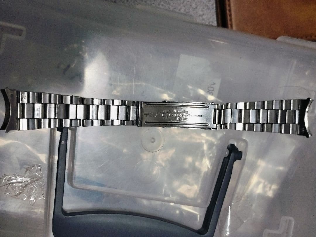 ROLEX正規品7835 ラグ幅19ミリ　ステンレスブレスFF357純正