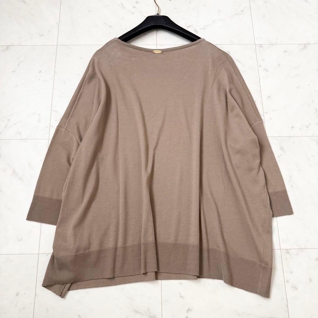 新品❤️近年モデル　MUSE オーバーニット　ベージュ　ドルマンスリーブ