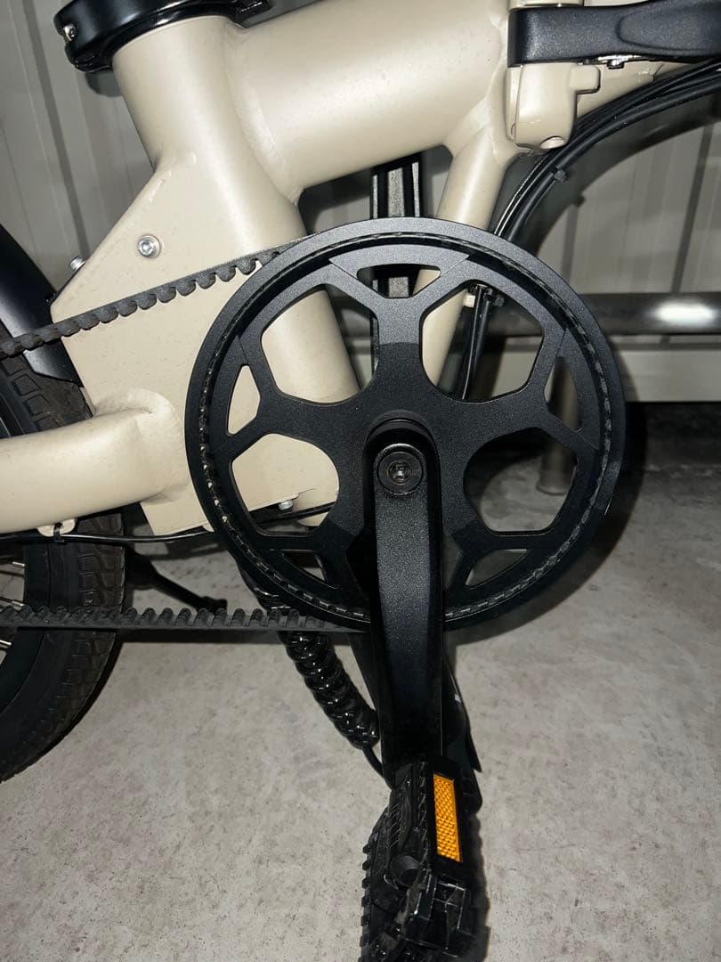 VELMO PANORAMA ベージュ　電動アシスト自転車　折りたたみ式