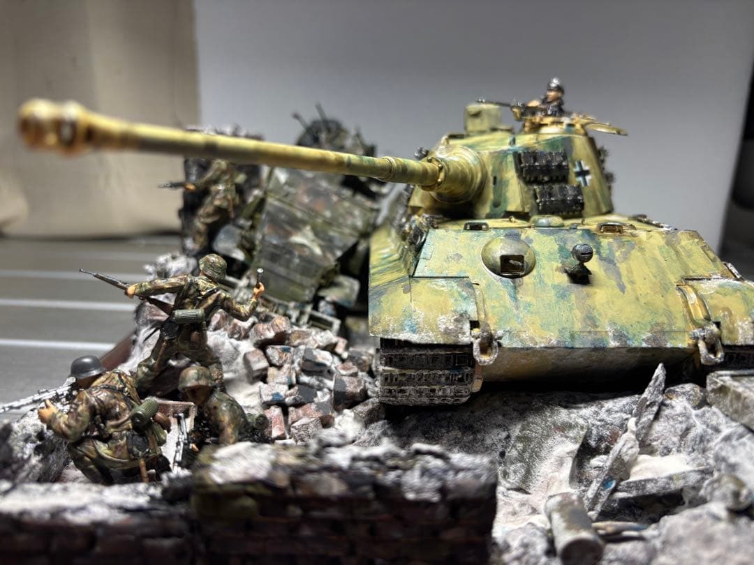 キングタイガー　M16ハーフトラック　歩兵