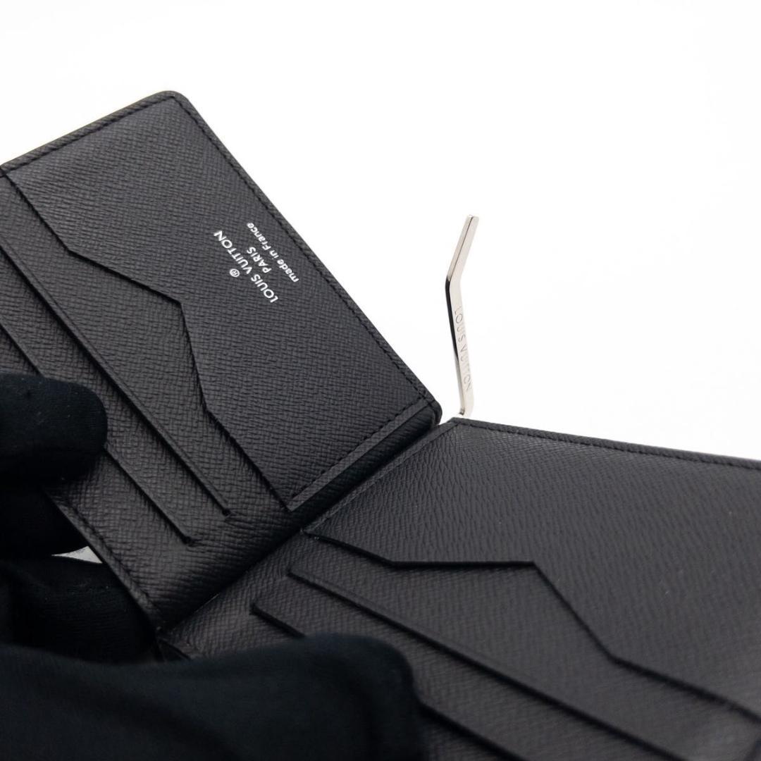 【超極美品】ルイヴィトン　ポルトフォイユパンス　タイガ　マネークリップ　黒