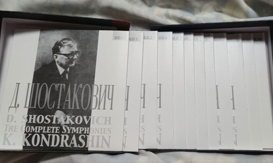 ショスタコーヴィチ 交響曲全集 12CD BOX コンドラシン＆モスクワ フィル