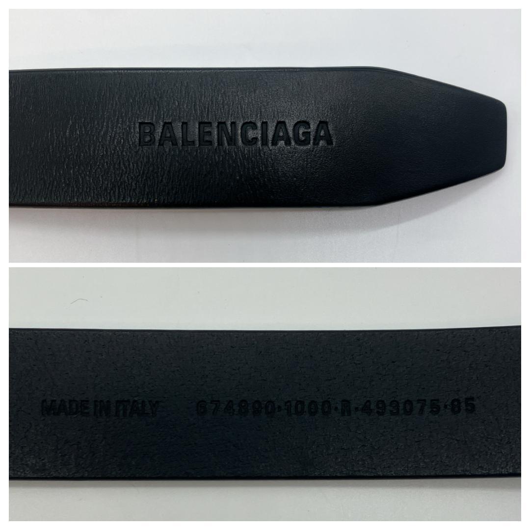 バレンシアガ 674890 1000 R 493075 85 ベルト ビジネス