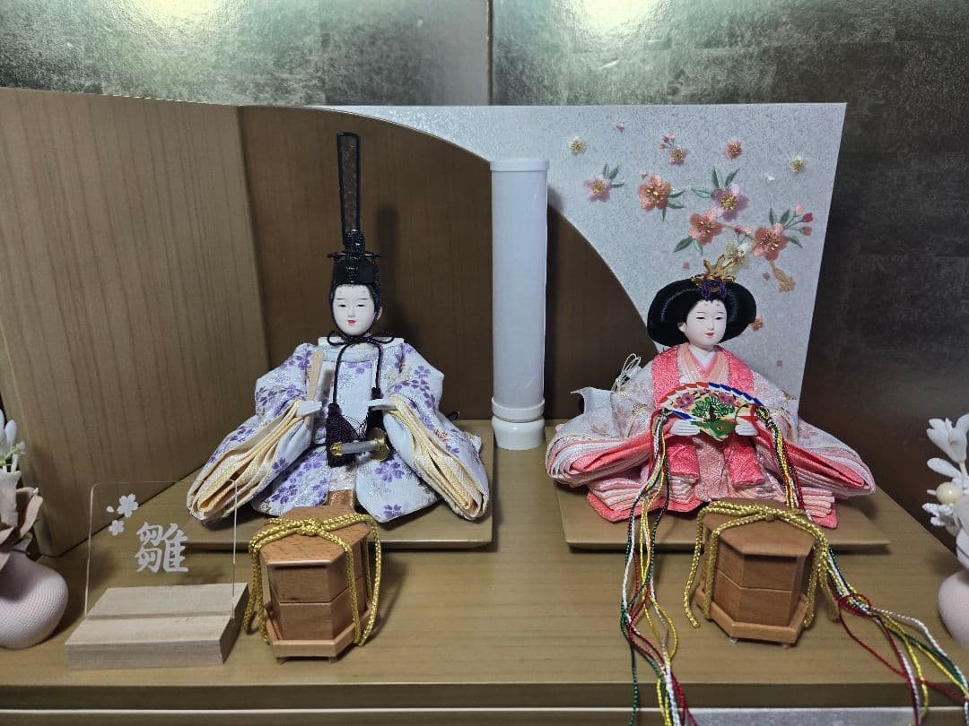 【一点限り】雛人形 収納飾り　SH47