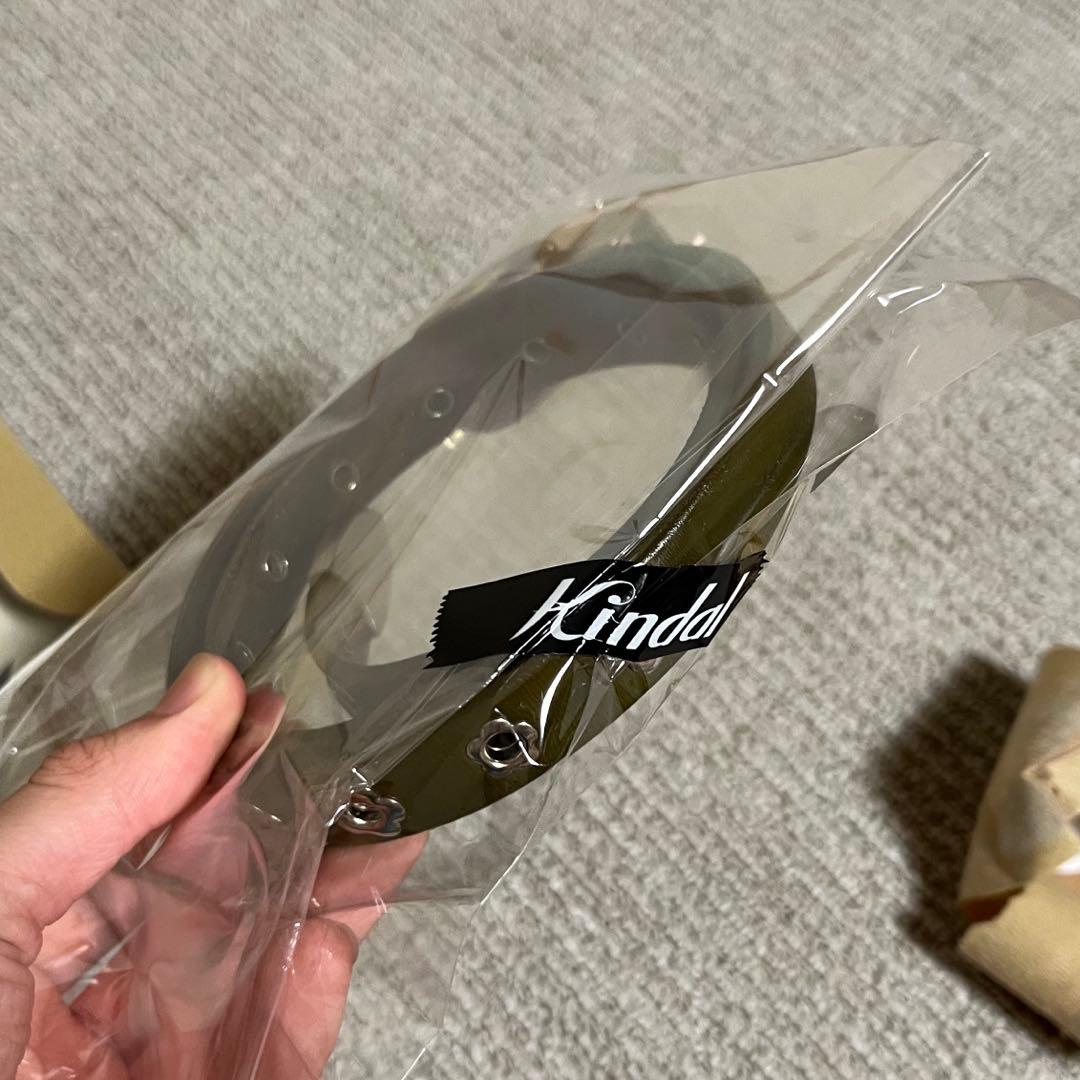 小物 OUR LEGACY 2CM FLOWERS ON green LEATHER