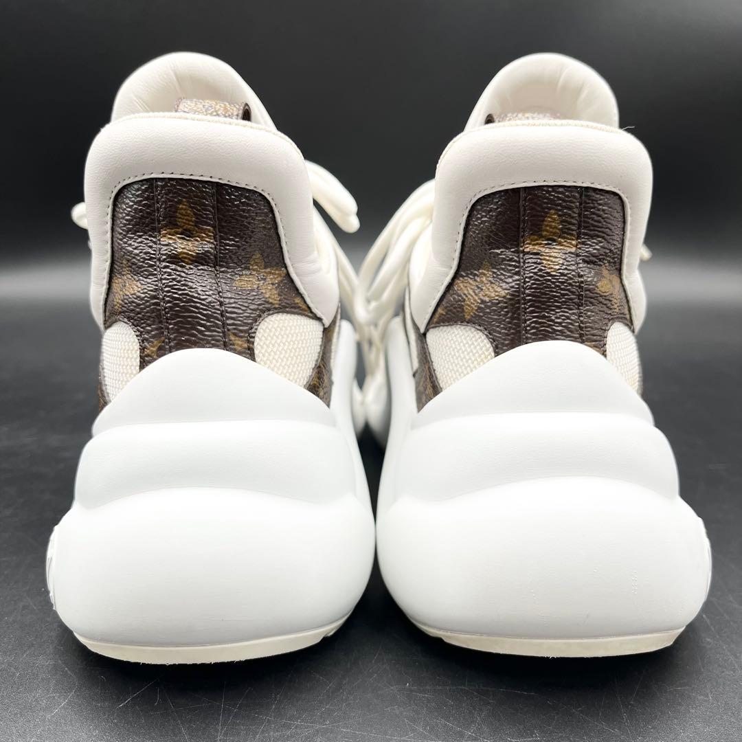 美品✨ ヴィトン アークライト モノグラム ハイカット レディース スニーカー