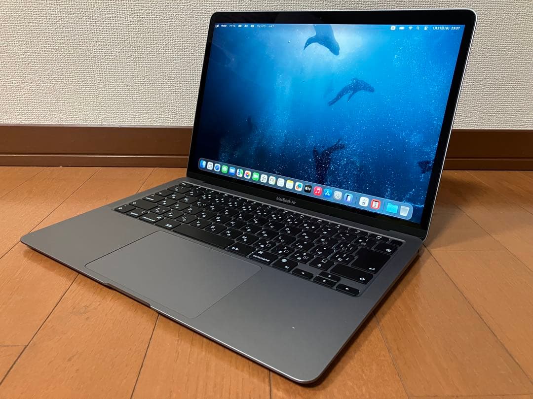 MacBook Air M1 256GB メモリ8GB BT97％ Office