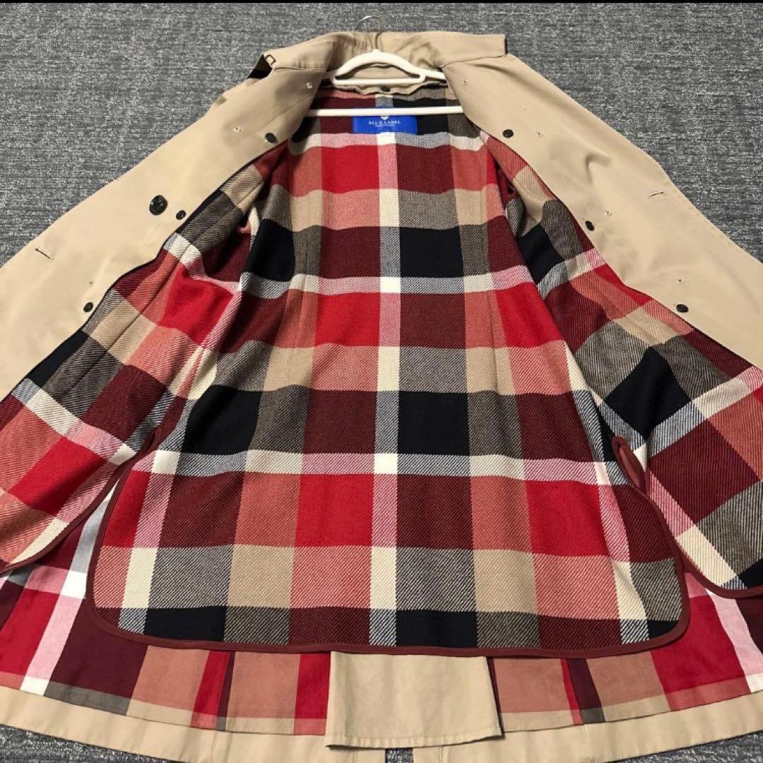 【美品】　ブルーレーベルクレストブリッジ トレンチコート　ライナー付き Lサイズ