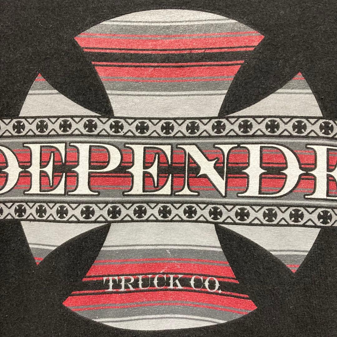 INDEPENDENT Tシャツ L インディペンデント BLACK ④⑥