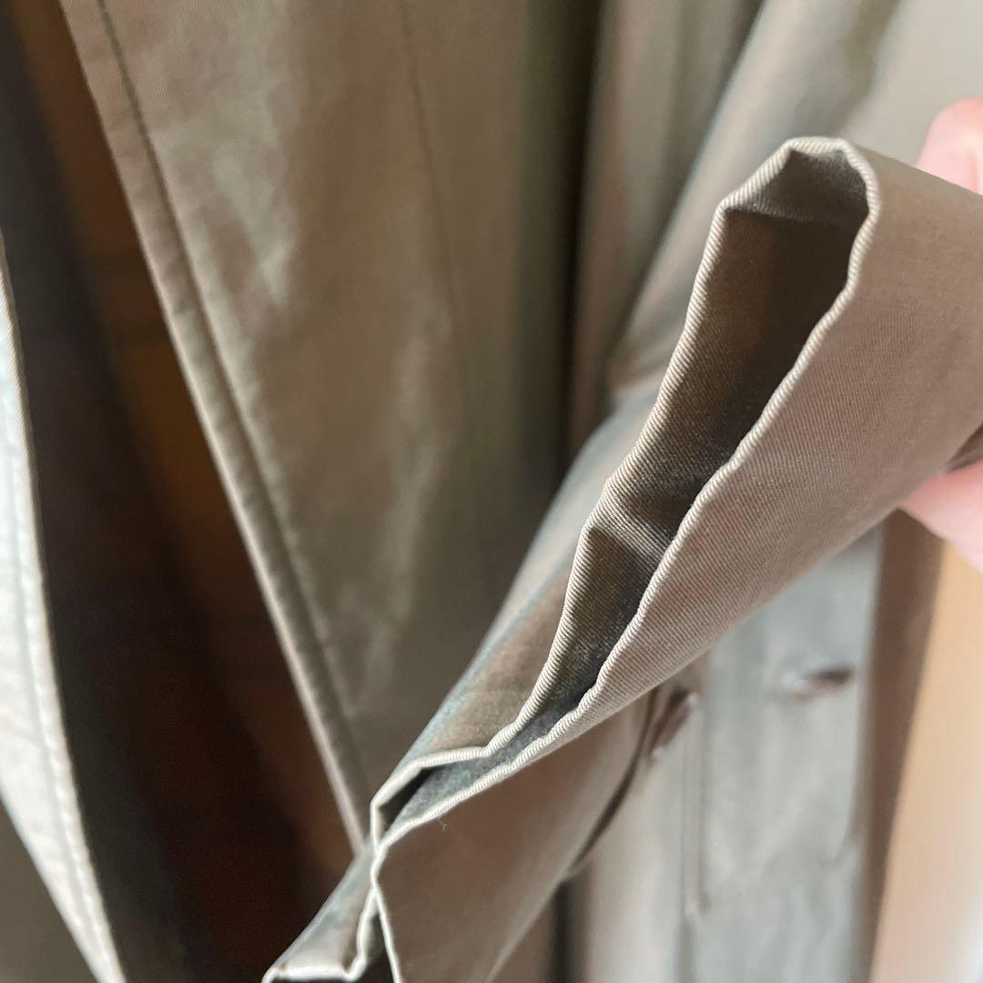 バーバリー　バルマカンコート　玉虫色　一枚袖