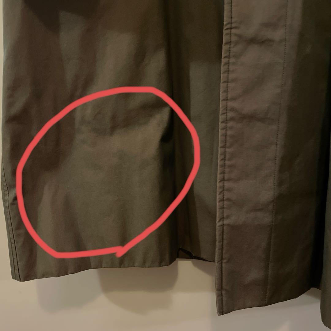 バーバリー　バルマカンコート　玉虫色　一枚袖