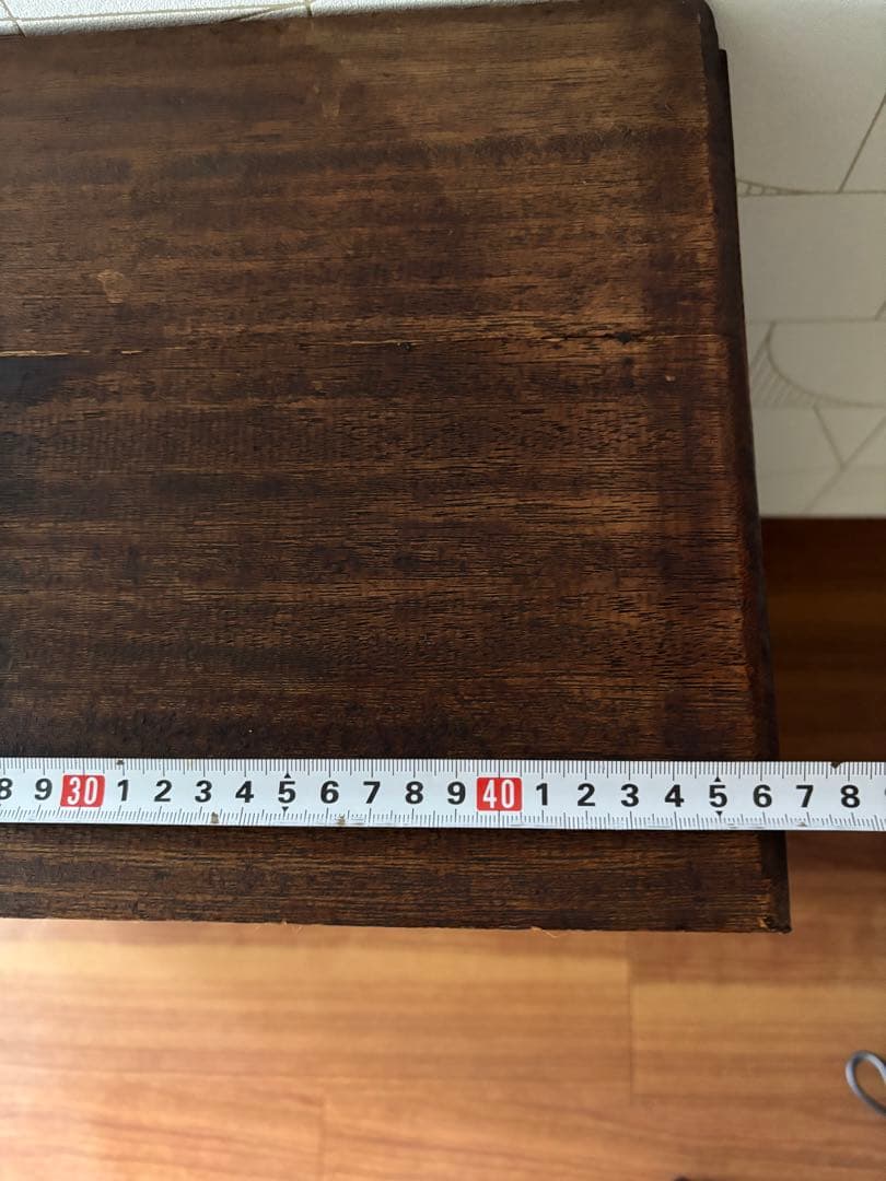 ロ*コ様 古道具　飾り棚　卓上引き戸付きキャビネット