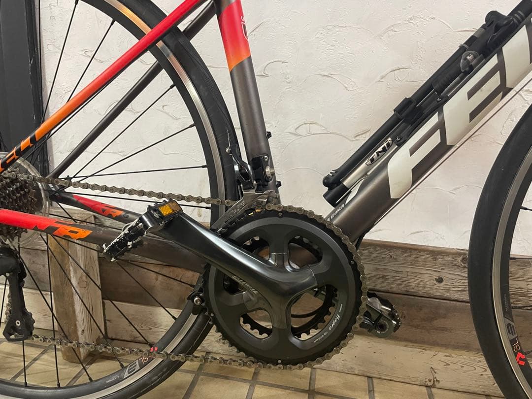 FELT ロードバイク 2x10速 グレー/オレンジ/赤