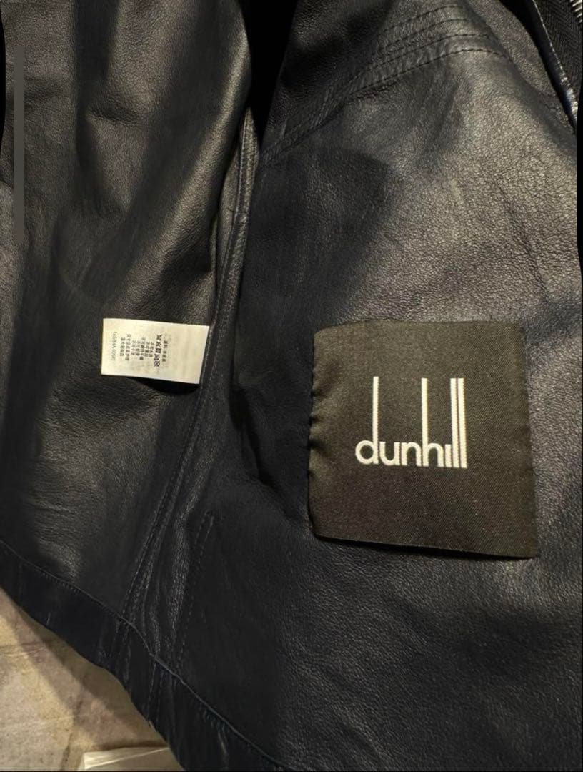 専用！定価約30万円【赤字覚悟】dunhill レザー ジャケット 黒