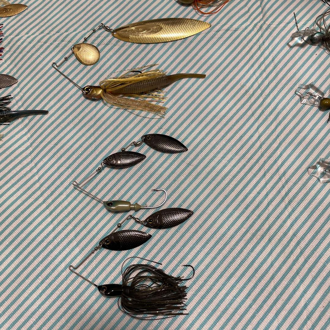 ［バス釣り引退セット］スピナーベイト、バズベイト、ブレードジグ