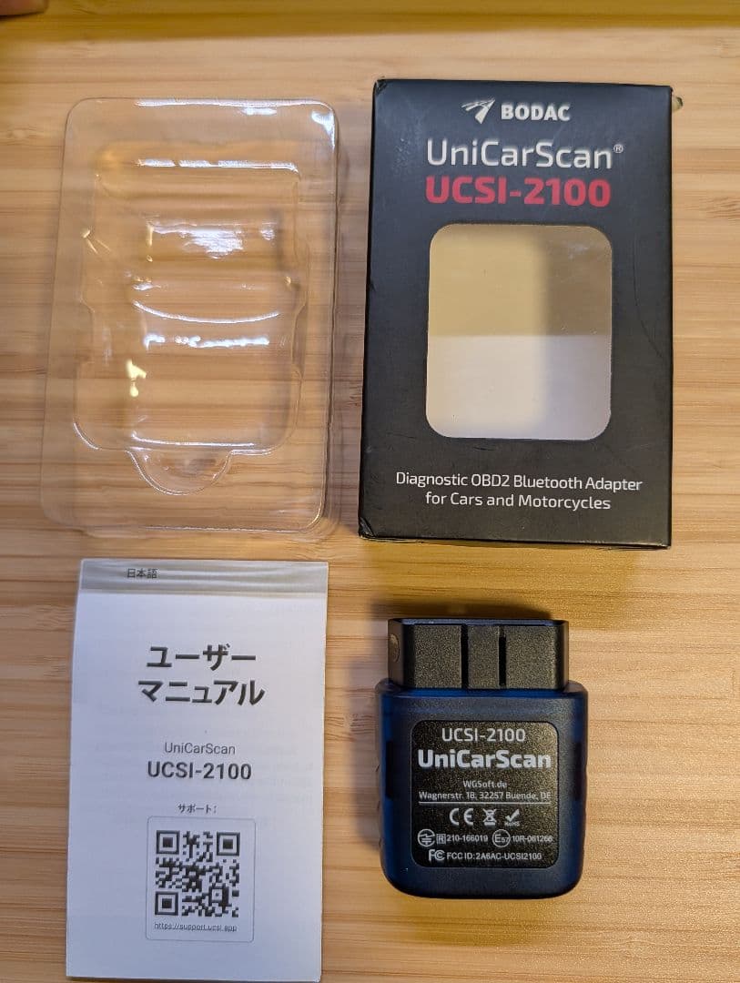 UniCarScan UCSI-2100 OBD2スキャナー